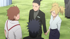 Shy Temari With Shikamaru Wallpaper