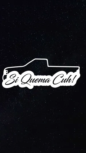 Si Quema Cuh Truck Silhouette Wallpaper