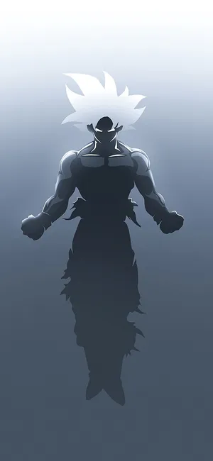 Sick Anime Dragon Ball Z Goku Monochrome Wallpaper