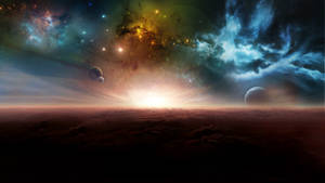 Sick Colorful Galaxy Wallpaper