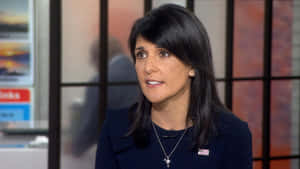 Side-angle Photo Of Nikki Haley Wallpaper