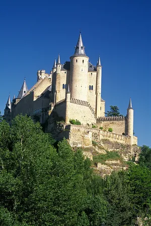 Side Of Segovia Castle Wallpaper