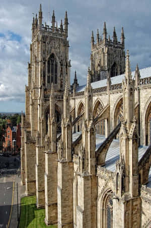 Side Photo York Minster Cathedral Wallpaper