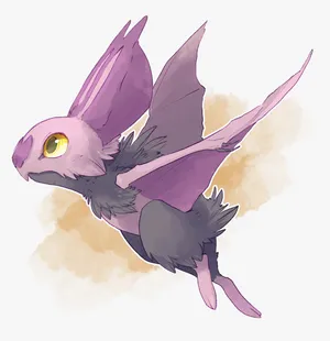 Side Profile Of Noibat Wallpaper