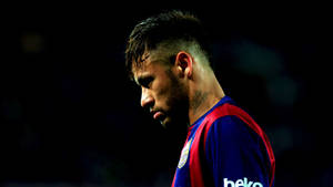 Side View Of Neymar Jr. Wallpaper