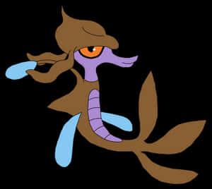 Side View Of Skrelp Wallpaper