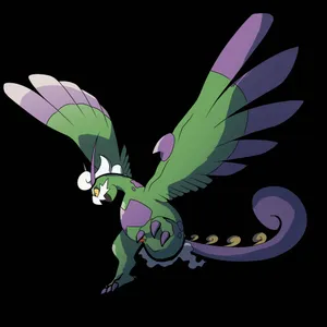 Side View Portrait Of Tornadus Wallpaper