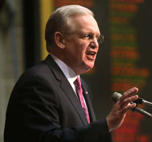 Side-view Profile Jay Nixon Speech Wallpaper