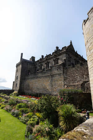 Side View Sterling Castle Wallpaper