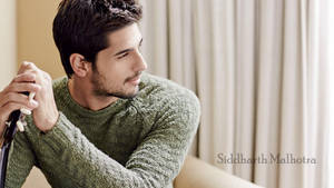 Sidharth Malhotra In A Sweater Wallpaper