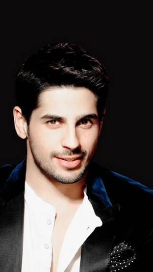 Sidharth Malhotra Smiling Face Wallpaper