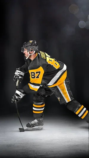 Sidney Crosby Ice Hockey Photography Wallpaper