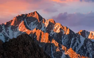 Sierra Rock Mountain Mac Wallpaper