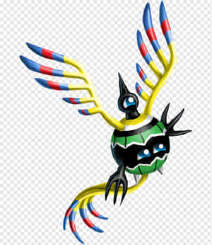 Sigilyph On Checkered Background Wallpaper