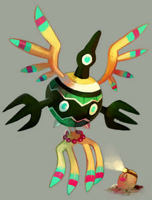 Sigilyph With Diglett Wallpaper