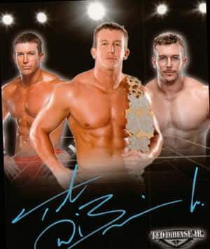 Signature Blue Ink Ted Dibiase Jr. Wallpaper