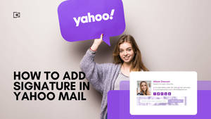 Signing Into Yahoo Mail Wallpaper