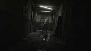 Silent Hill 2 Dark Hallway Encounter Wallpaper