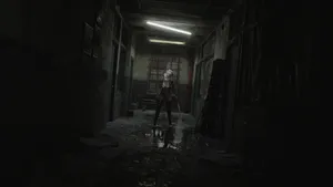 Silent Hill 2 Dark Hallway Encounter Wallpaper