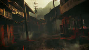 Silent Hill 2 Foggy Street Wallpaper