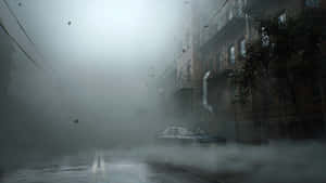 Silent Hill 2 Foggy Street Wallpaper