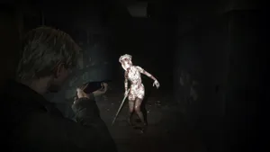 Silent Hill 2 Gameplay Encounter Wallpaper