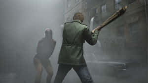 Silent Hill 2 Gameplay Scene Wallpaper