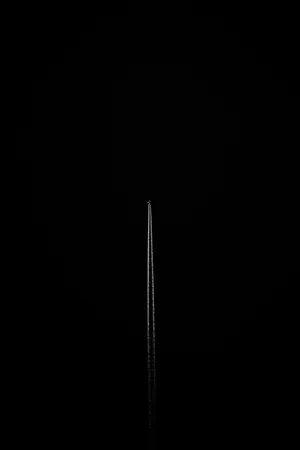 Silhouette Of An Airplane In The Sky Wallpaper