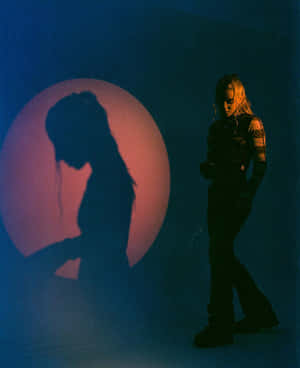 Silhouette Shadow Artistic Portrait Wallpaper