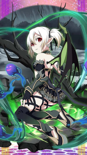 Silica With Pina In Sword Art Online Wallpaper