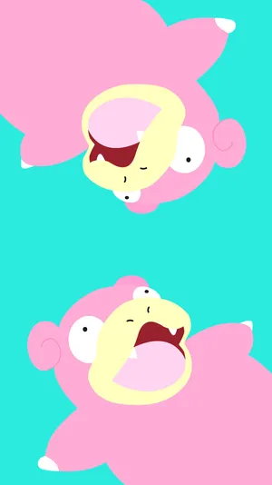 Silly Slowbro Wallpaper