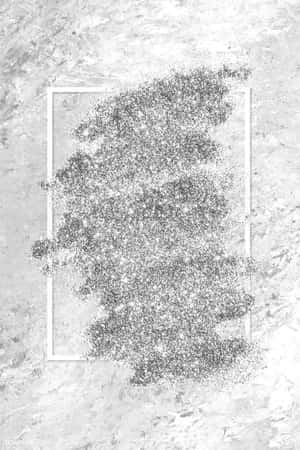 Silver Glitter Texture Aesthetic Wallpaper