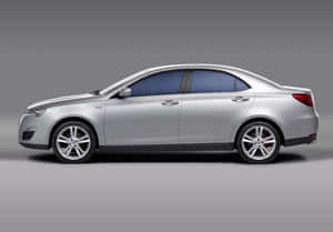 Silver M G550 Sedan Profile View Wallpaper