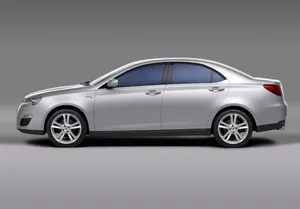 Silver M G550 Sedan Profile View Wallpaper