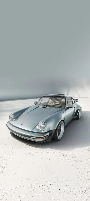 Silver Porsche 911 Wallpaper