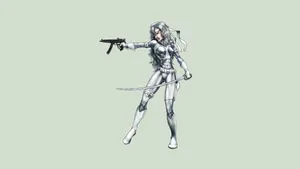 Silver Sable: Fierce, Fearless, And Formidable Wallpaper