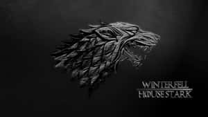 Silver Stark Logo Wallpaper