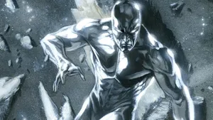 Silver Surfer Cosmic Hero Wallpaper