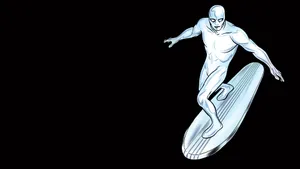 Silver Surfer Cosmic Hero Wallpaper
