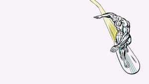 Silver Surfer Cosmic Hero Wallpaper