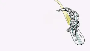Silver Surfer Cosmic Hero Wallpaper