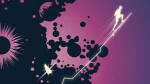 Silver Surfer Cosmic Journey Wallpaper