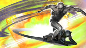 Silver Surfer Cosmic Ride Wallpaper