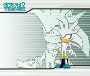 Silver The Hedgehog Standing Wallpaper