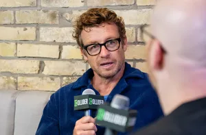 Simon Baker Interviewat Collider Event.jpg Wallpaper
