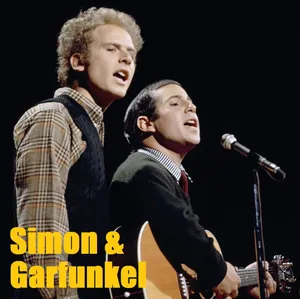 Simonand Garfunkel Performing Wallpaper