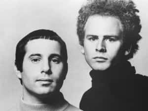 Simonand Garfunkel Portrait Wallpaper