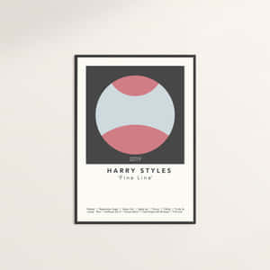 Simple Abstract Design Of Harry Styles Album Cover Wallpaper