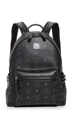 Simple Black Mcm Backpack Wallpaper