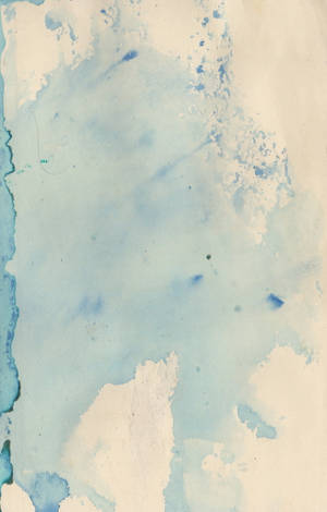 Simple Blue Aesthetic Watercolor Abstract Wallpaper